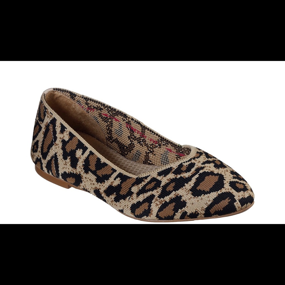 Sketchers Cleo Clawsome Leopard Ballet Flat